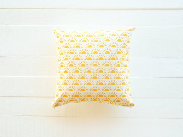 Accent Pillow Cover - Sunrise Print