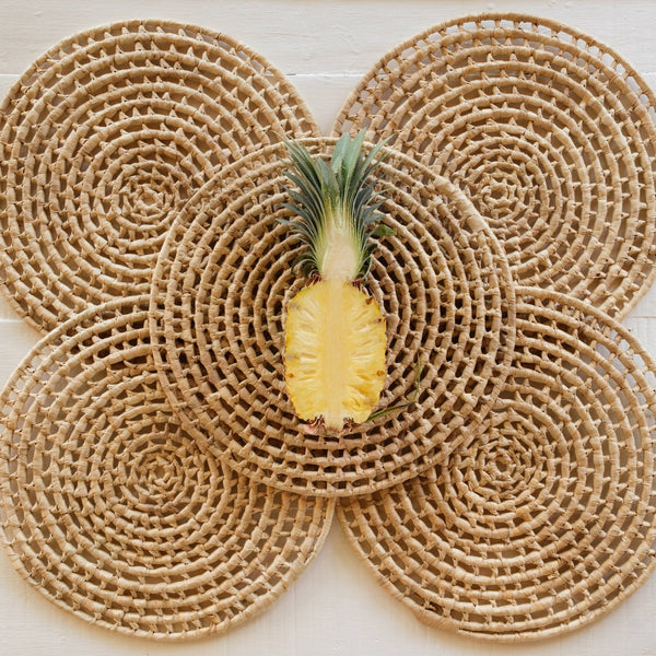 Sasa Voivoi Round Placemats, Set of Four (4)