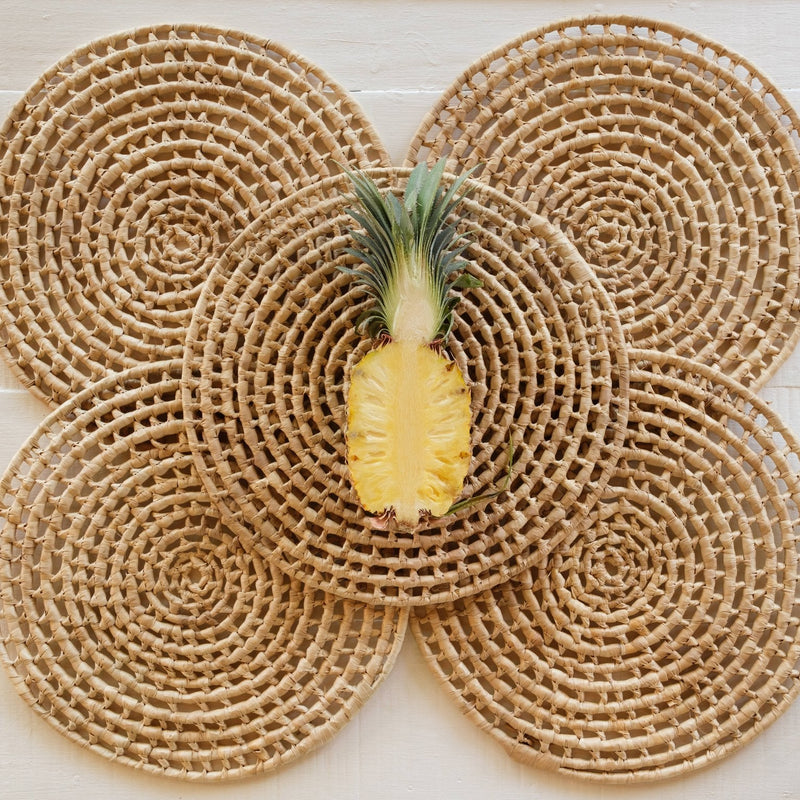 Sasa Voivoi Round Placemats, Set of Four (4)