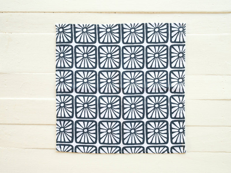 Handprinted Napkin Set of Four