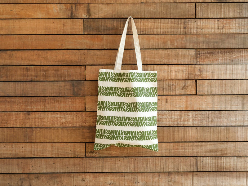 Classic Canvas Tote - Senibua Print