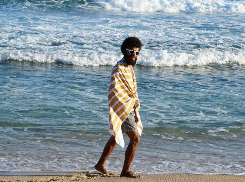 Handprinted "Sulu" Sarong - Vuti Print