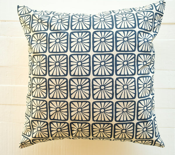 Floor Pillow Cover - Organic Bloom Print