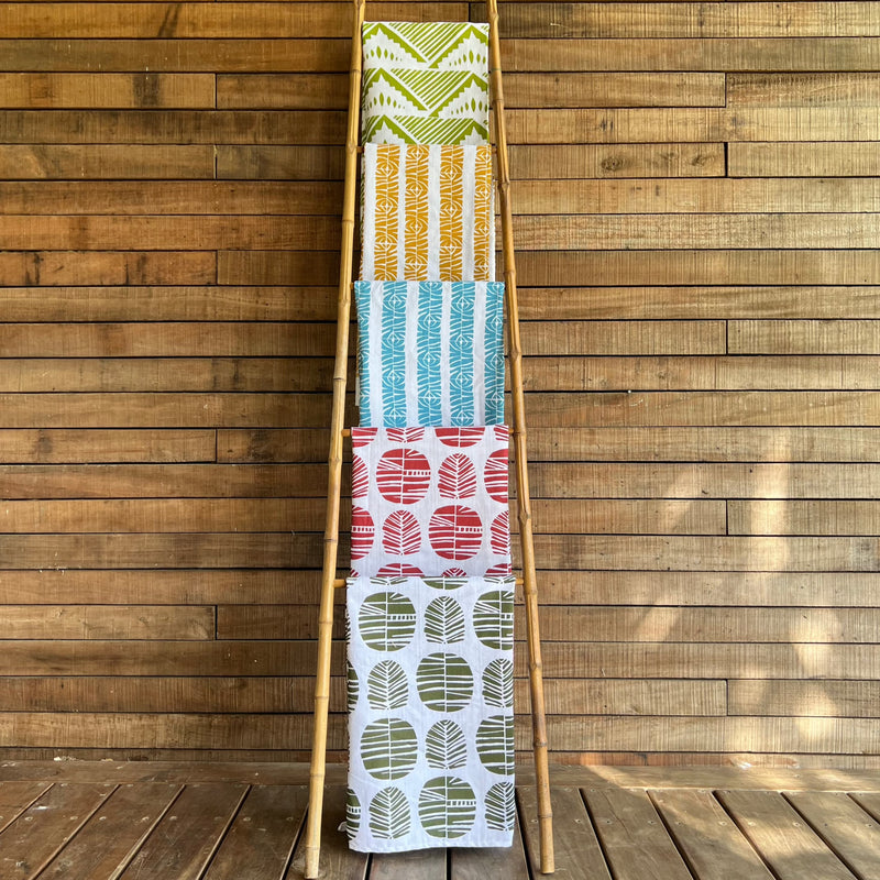 Handprinted "Sulu" Sarong - Tabana Print