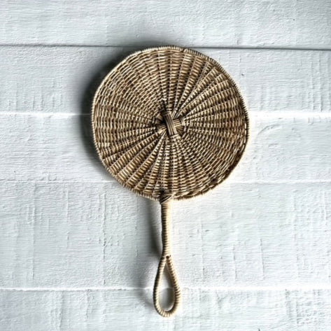 Handwoven Wild Vine Fan - Natural