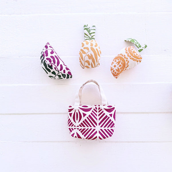 Tropical Fruit Salad Soft Toy Play Pack