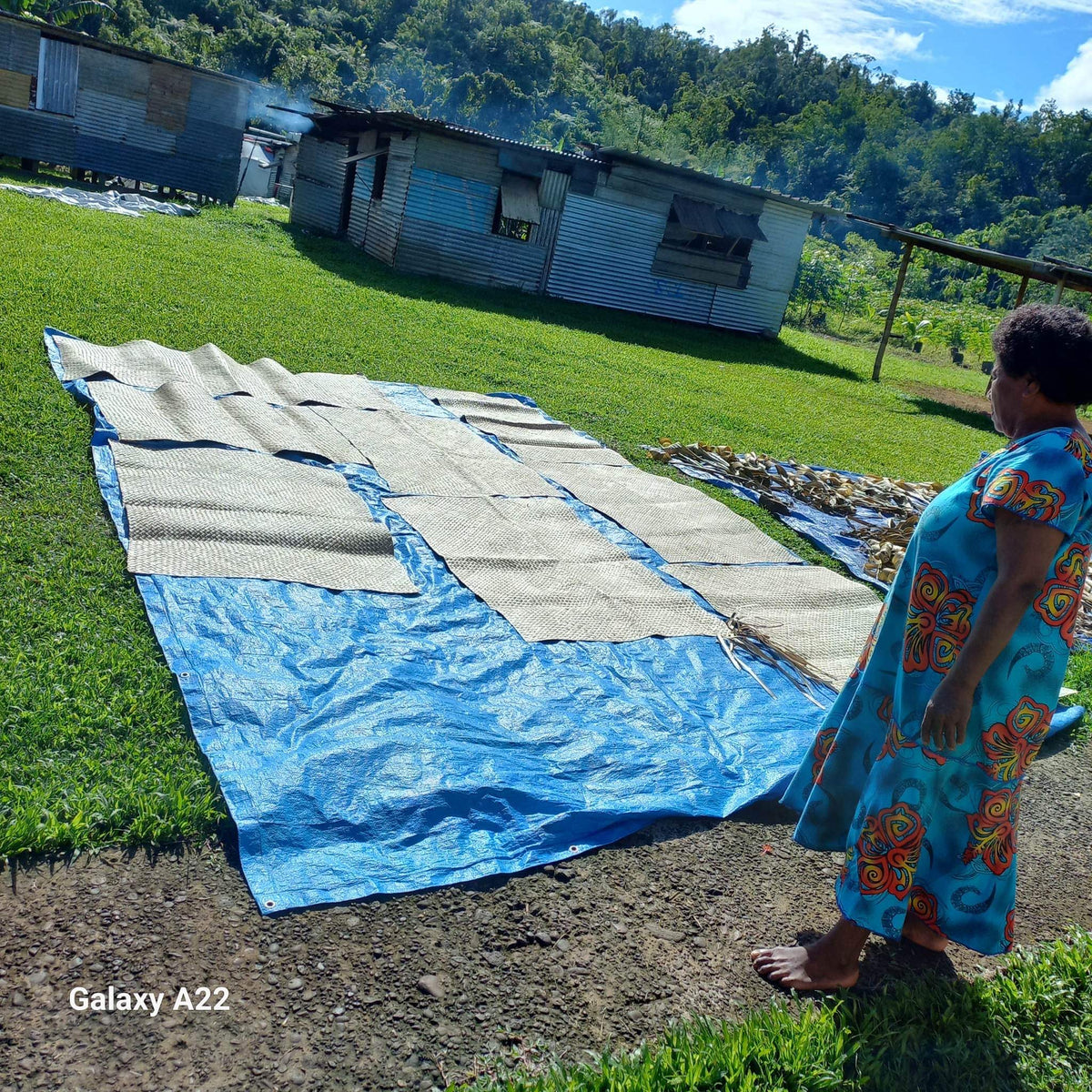Handwoven Beach Mat