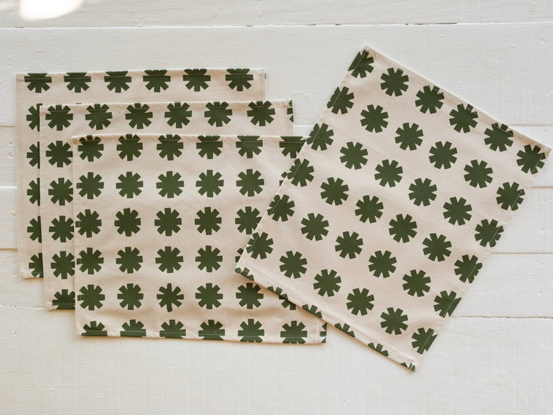 Canvas Placemat - Set of Four, Kalokalo Print