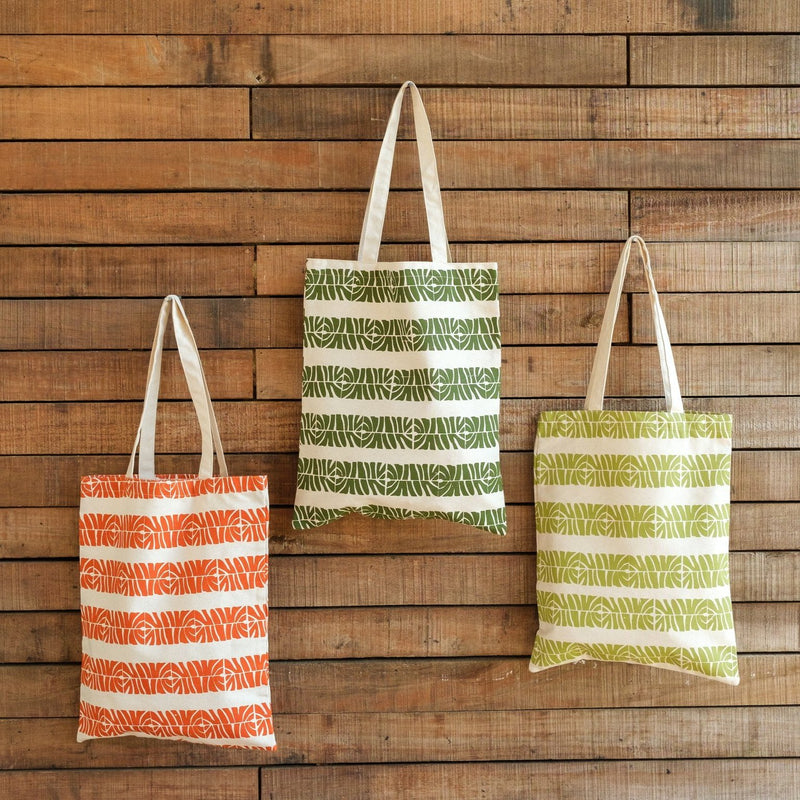 Classic Canvas Tote - Senibua Print