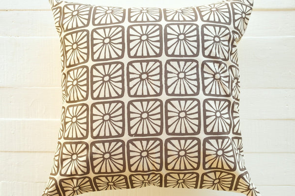 Medium Pillow Cover - Organic Bloom Print