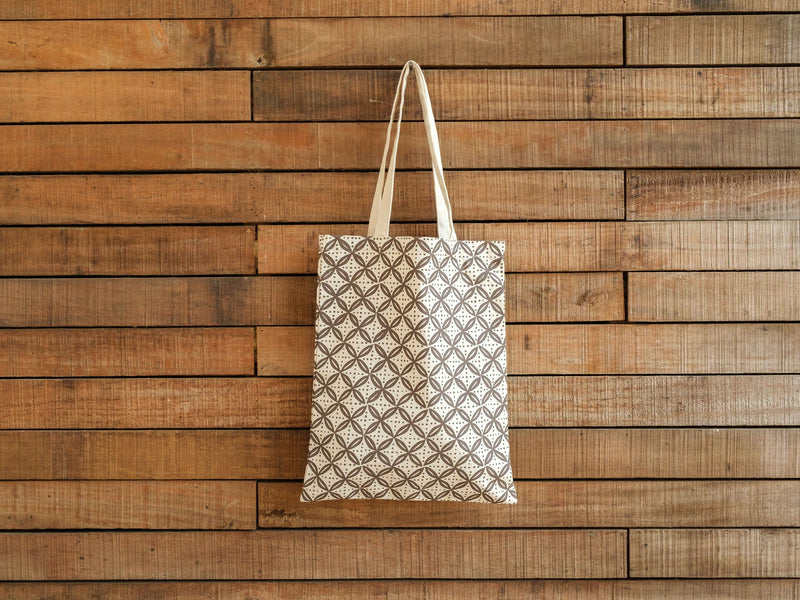 Classic Canvas Tote - Senibua Print