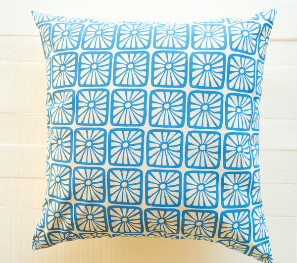 Floor Pillow Cover - Organic Bloom Print