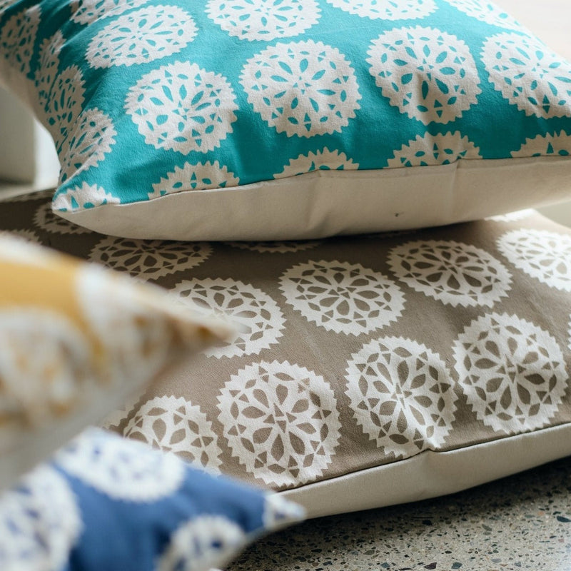 Floor Pillow Cover - Laubu Print