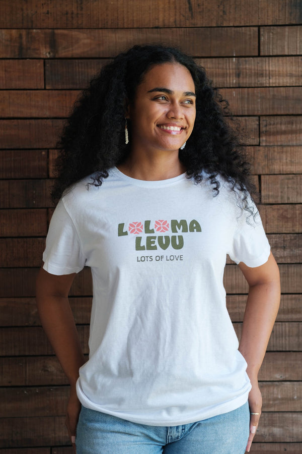 "Loloma Levu" White T-Shirt