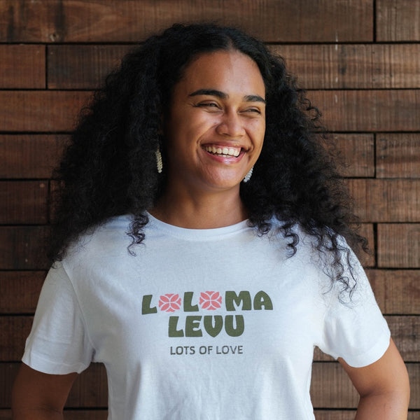"Loloma Levu" White T-Shirt