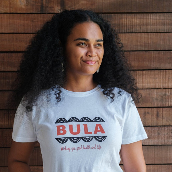 "Bula" White T-Shirt