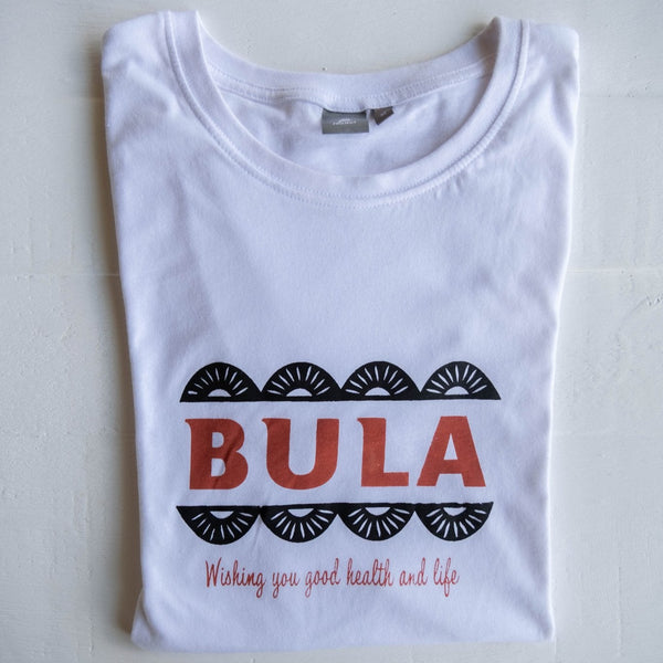 "Bula" White T-Shirt