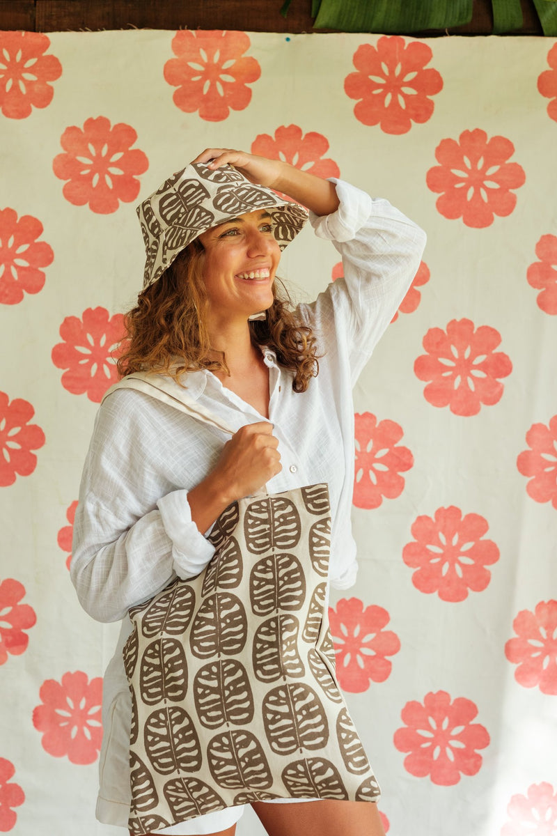 Classic Canvas Tote - Barakoto Print