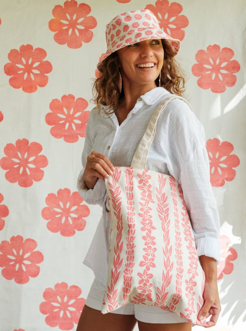 Classic Canvas Tote - Salusalu Print