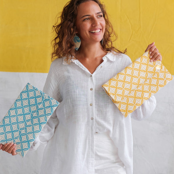 Classic Clutch - Senibua Print