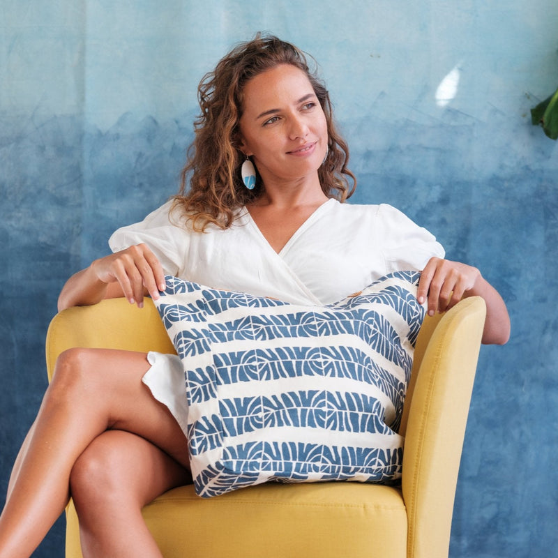 Super Tote - Laubu Levu Print