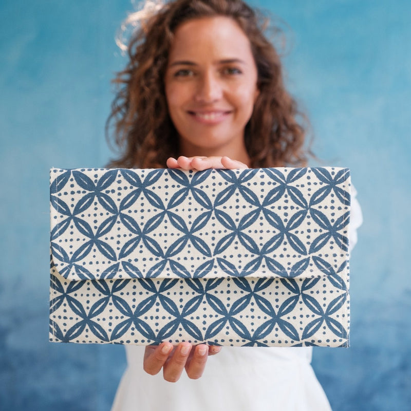 Classic Clutch - Senibua Print