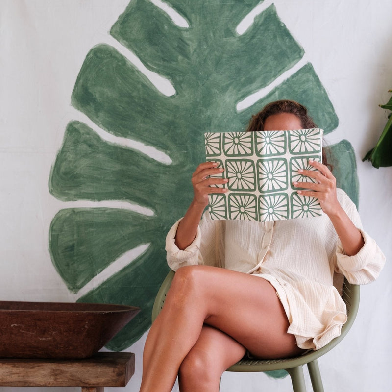 Handprinted Travel Journal