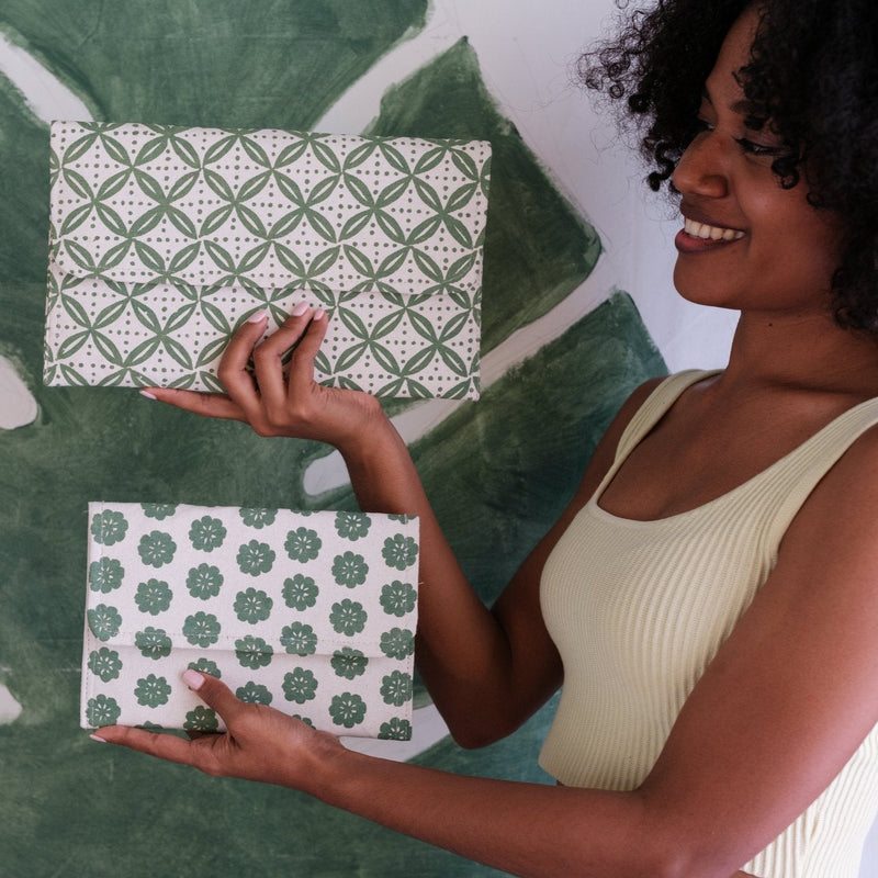 Classic Clutch - Senibua Print