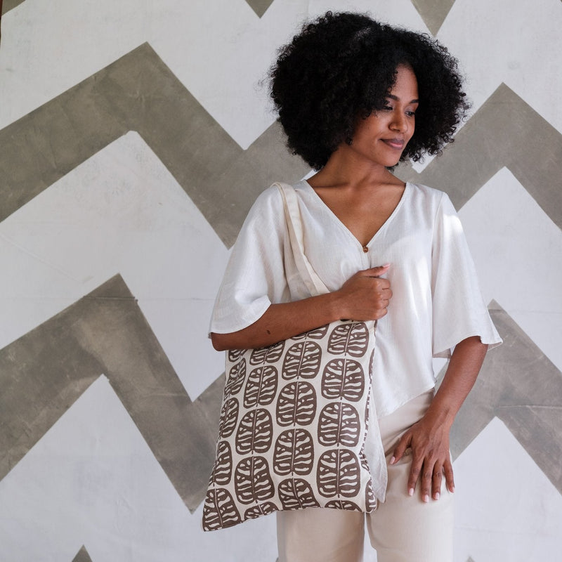 Classic Canvas Tote - Barakoto Print