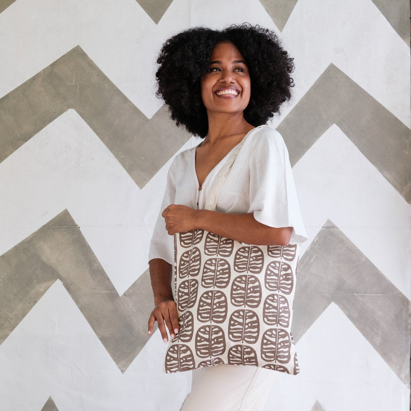 Classic Canvas Tote - Barakoto Print