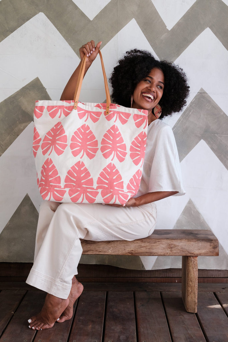 Oversized Tote - Draunidalo Print