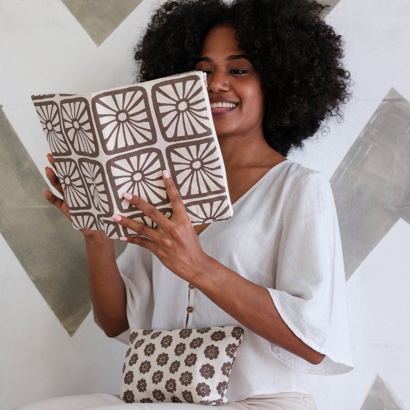 Handprinted Travel Journal