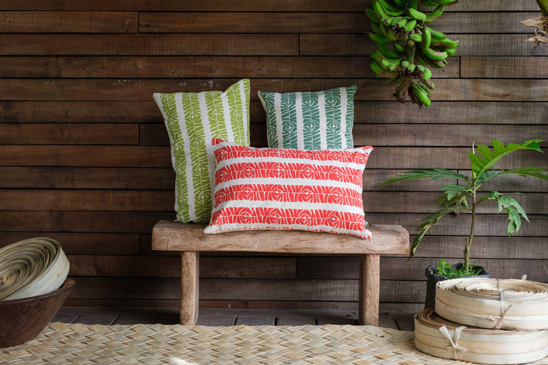 Lumbar Pillow Cover - Laubu Levu Print