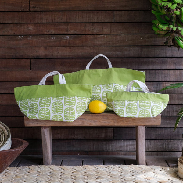 Tote - Barakoto Print, Sweet Pea