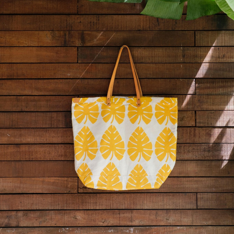 Oversized Tote - Draunidalo Print