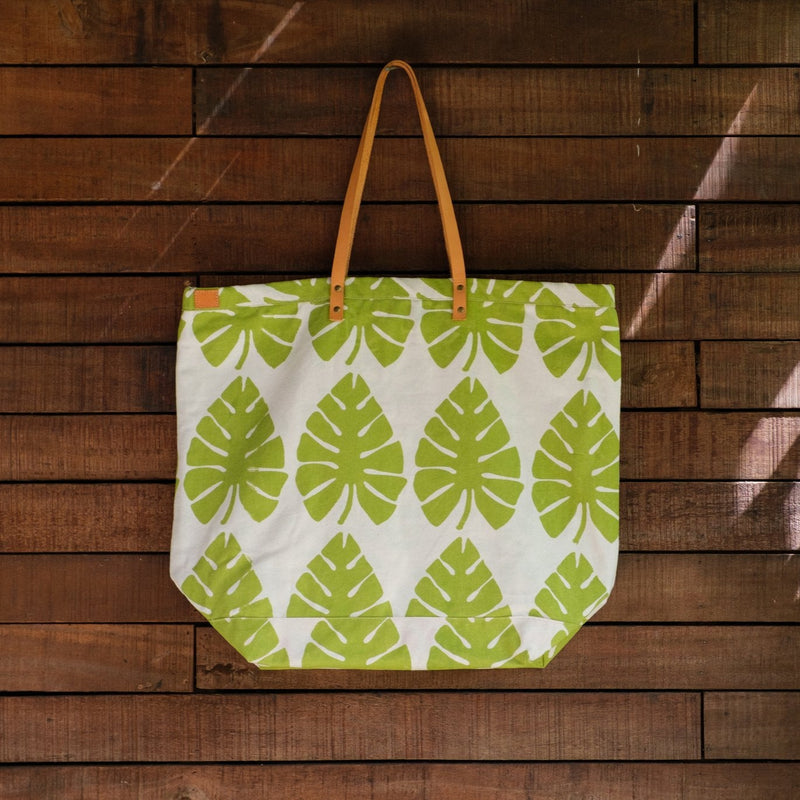 Oversized Tote - Draunidalo Print