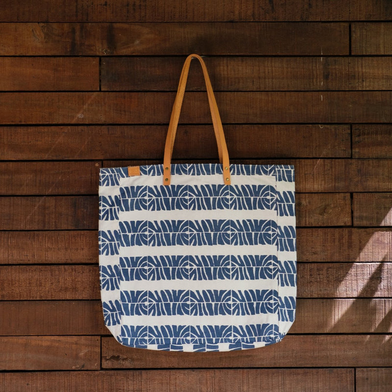 Super Tote - Laubu Levu Print