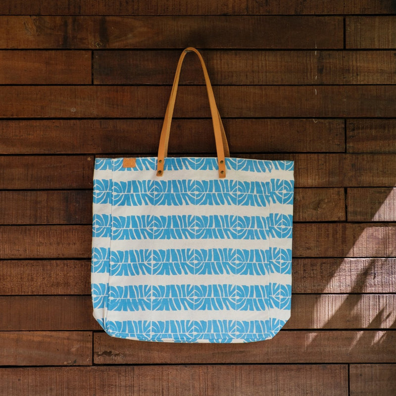 Super Tote - Laubu Levu Print