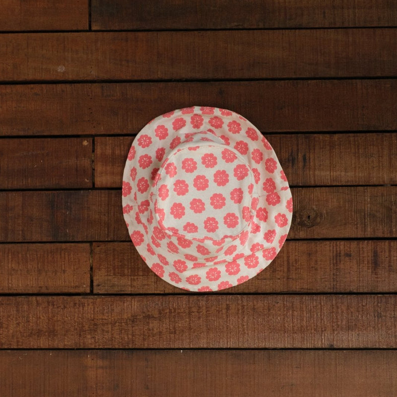 Handprinted Canvas Bucket Hat