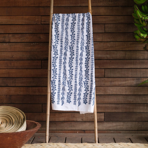 Handprinted "Sulu" Sarong - Salusalu Print