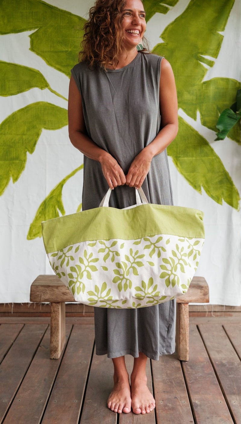 Tote - Karisi Print, Sweet Pea