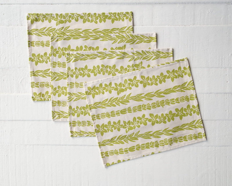 Canvas Placemat - Set of Four, Salusalu Print