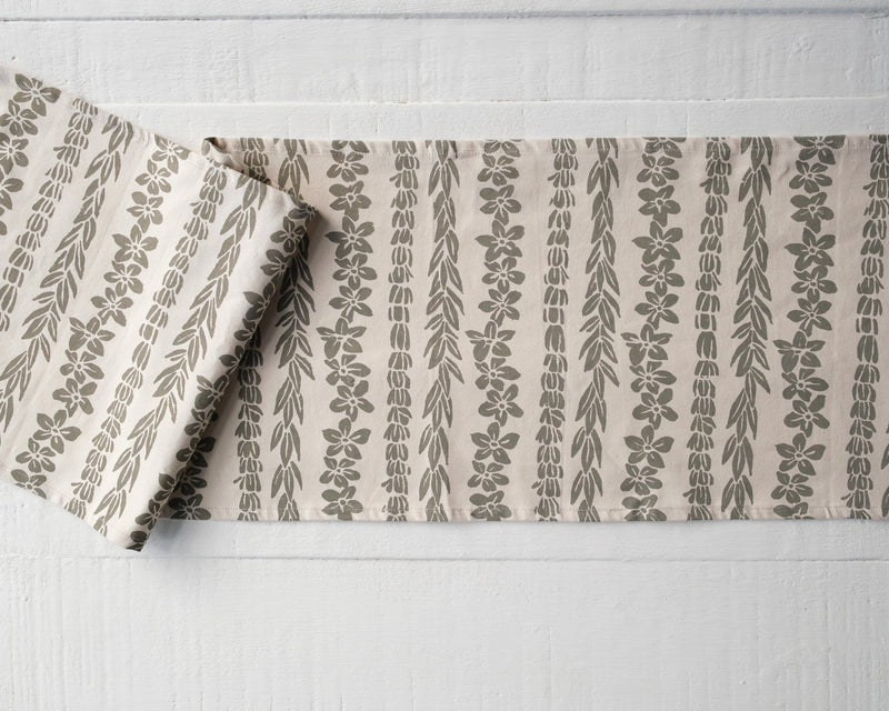 Canvas Table Runner - Salusalu Print
