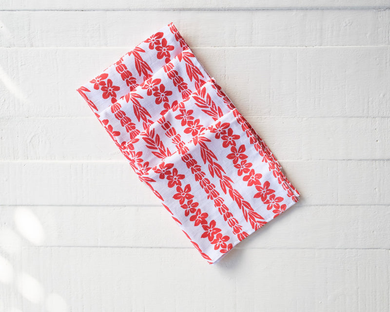 Handprinted Napkin Set of Four