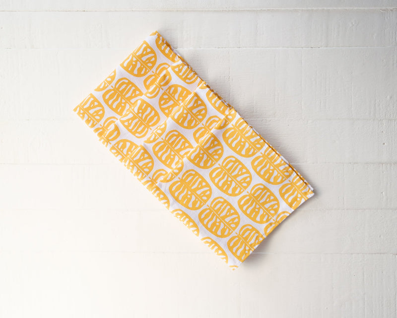 Handprinted Napkin Set of Four