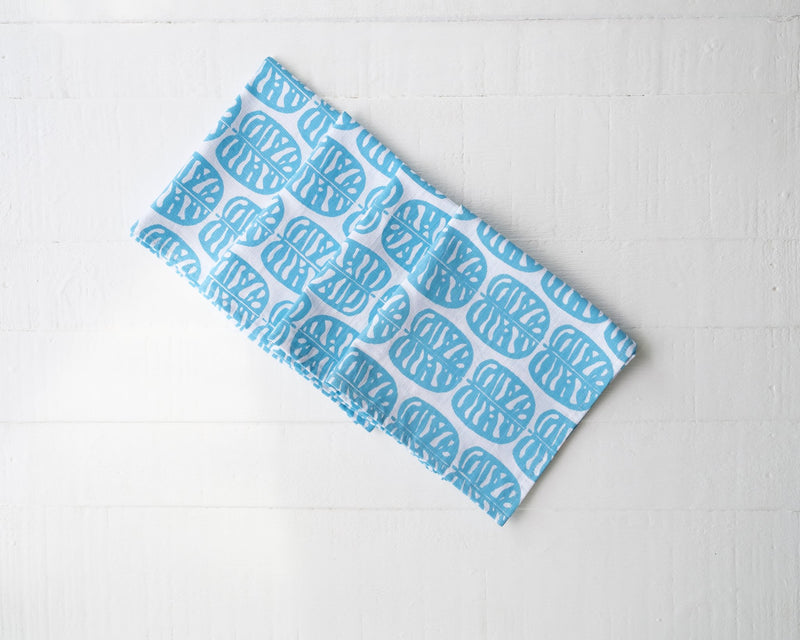 Handprinted Napkin Set of Four