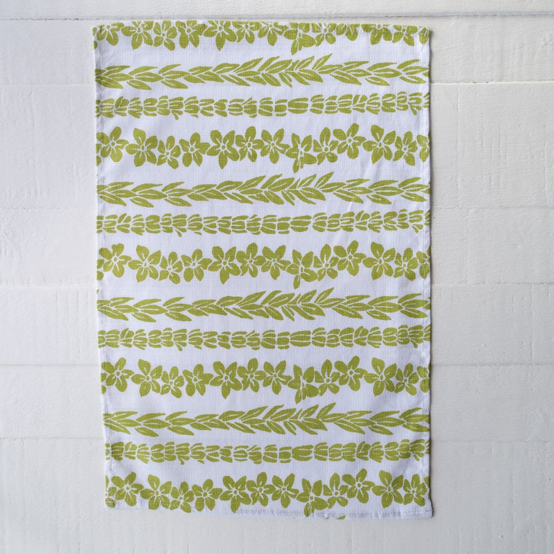 Handprinted Salusalu Print Tea Towels - Kitchen Towels