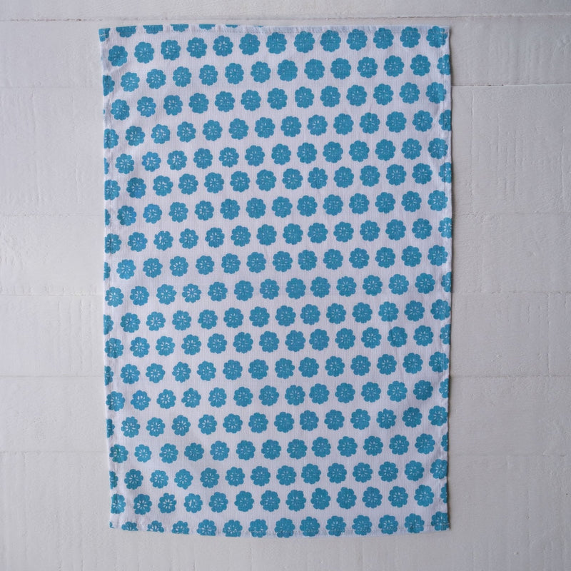 Handprinted Senikau Print Tea Towels - Kitchen Towels