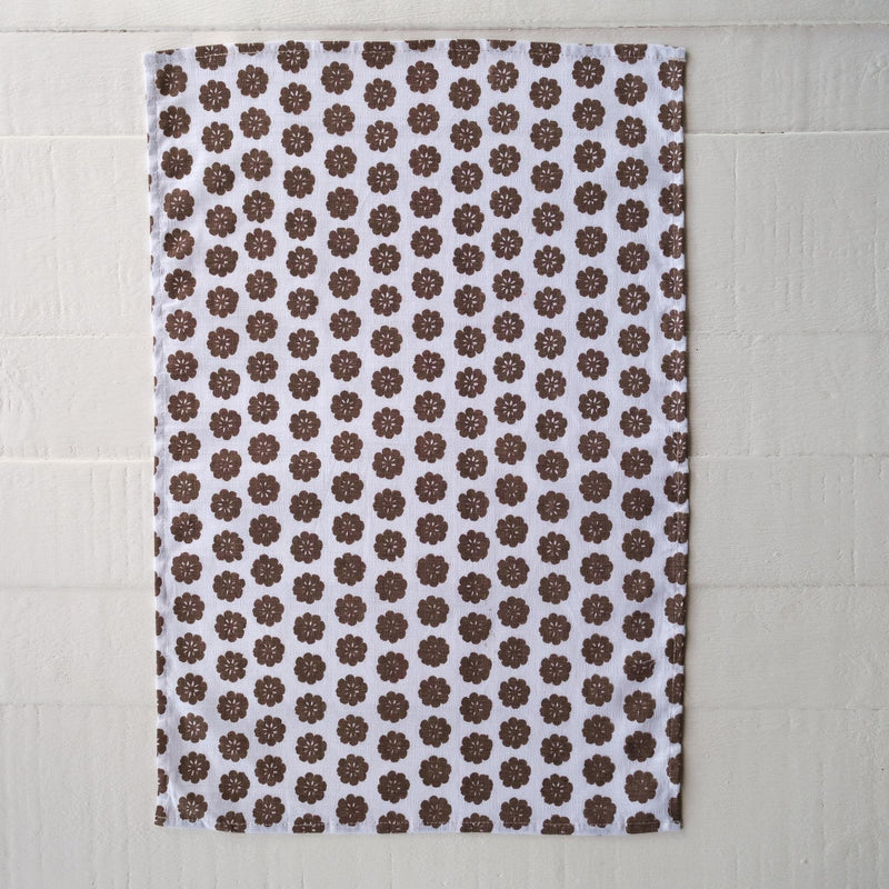 Handprinted Senikau Print Tea Towels - Kitchen Towels