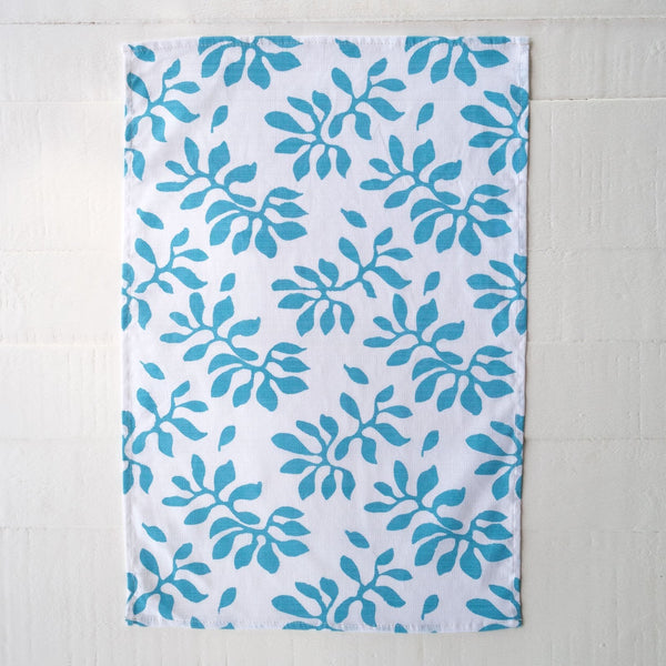 Handprinted Karisi Print Towels - Kitchen Towels
